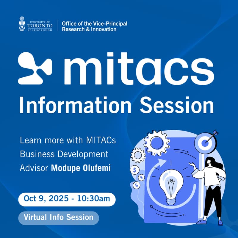 Cover Image for MITACS Information Session at UTSC