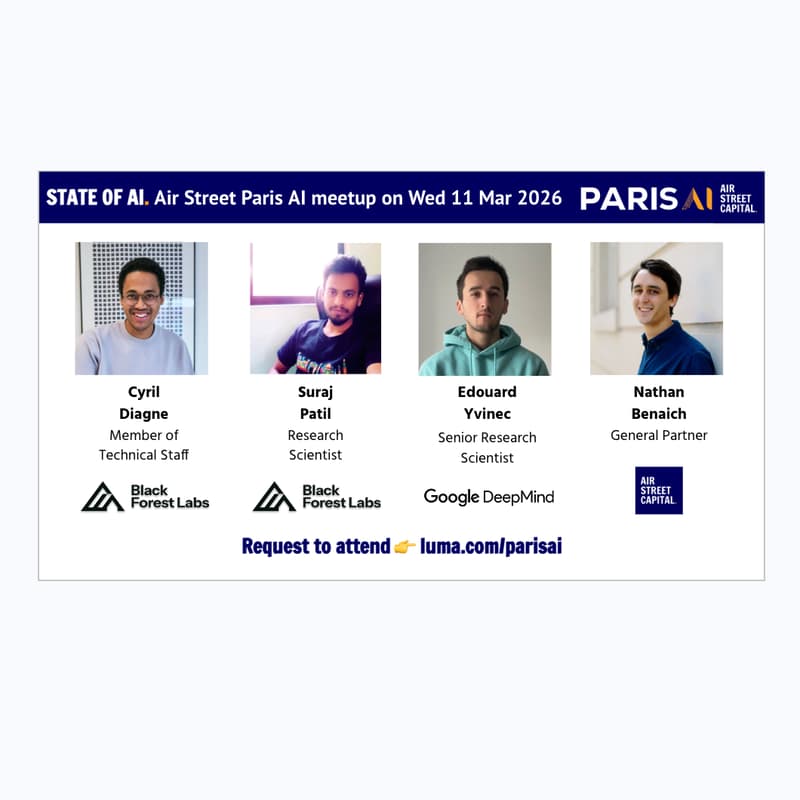 Cover Image for Air Street Paris AI meetup