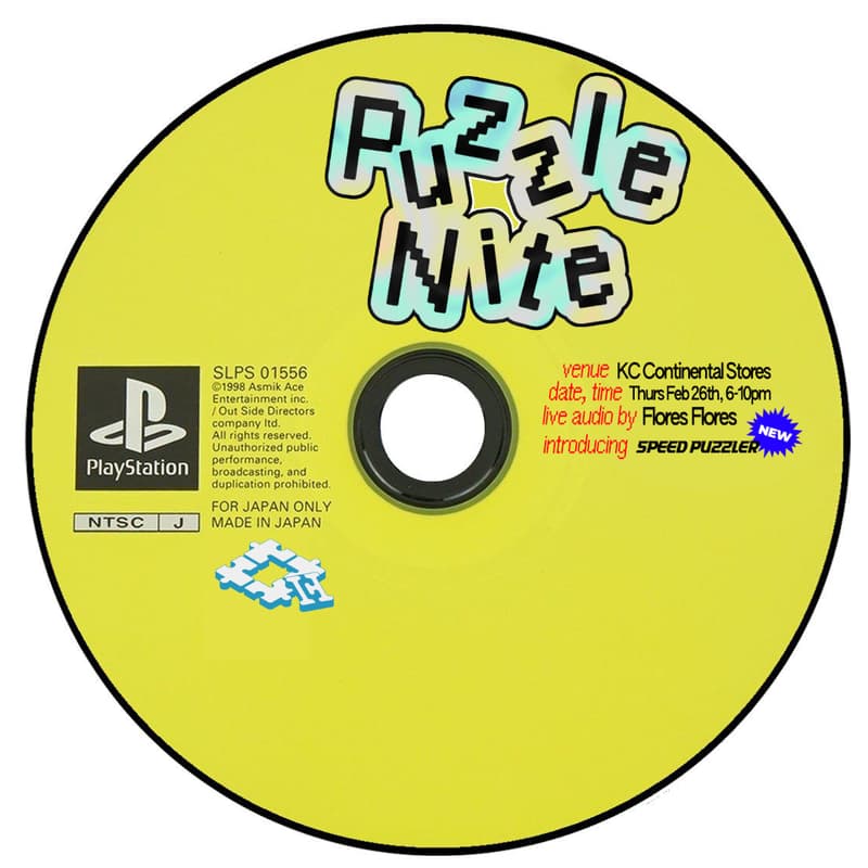 Cover Image for Puzzle Nite @ KC Continental Stores