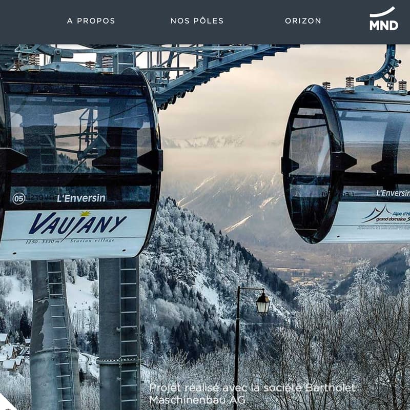 Cover Image for Forces Françaises de I'Industrie Lyon Rhône-Alpes : visite thématique du Groupe MND, Montagne Neige Développement