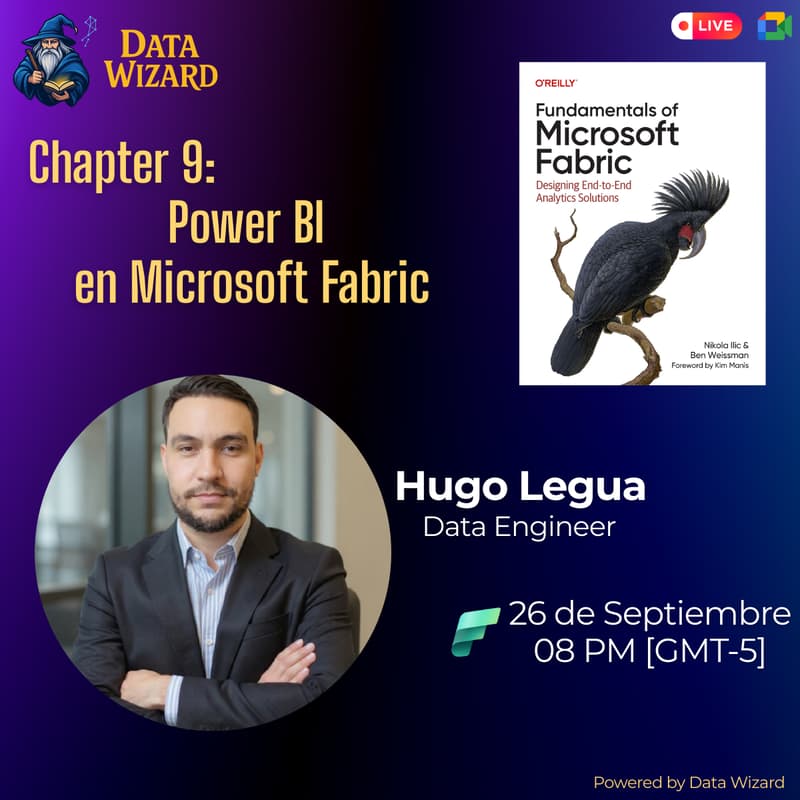 Cover Image for Grupo de estudio: Microsoft Fabric - Chapter 09