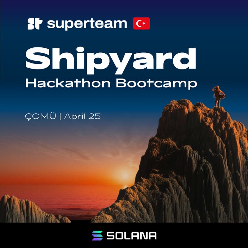 Cover Image for ÇOMÜ | Shipyard hackathon bootcamp