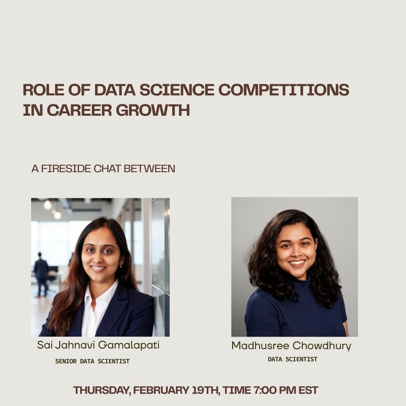 Cover Image for No Work Experience? Let Data Science Competitions do the talking