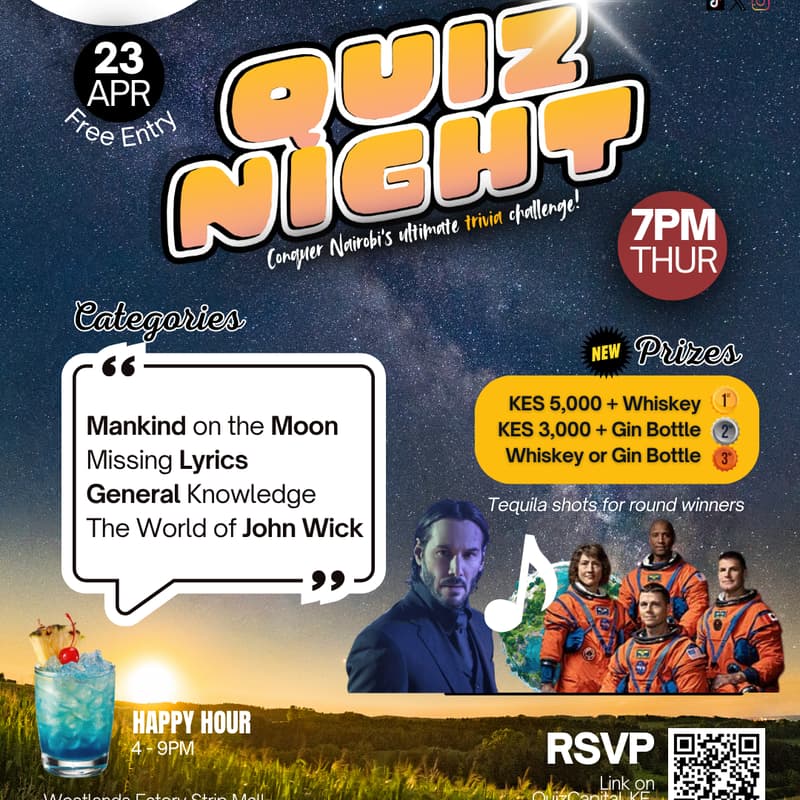 Cover Image for Quiz Night @ Bar'Dayez