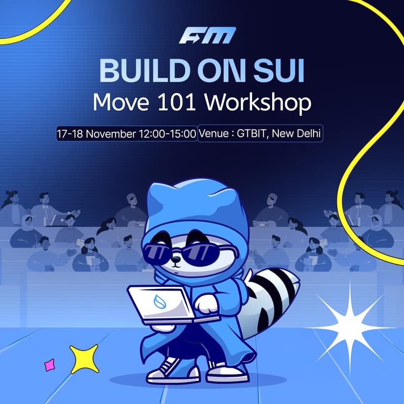 Cover Image for Build on Sui: Move 101 GTBIT Day 2