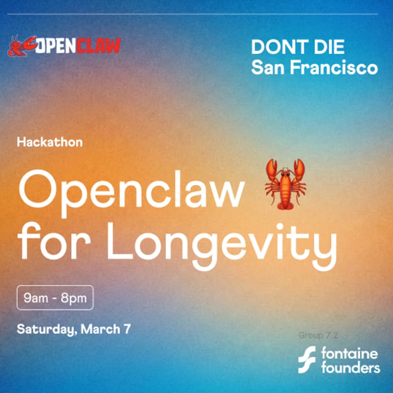 Cover Image for Openclaw Hackathon For Longevity