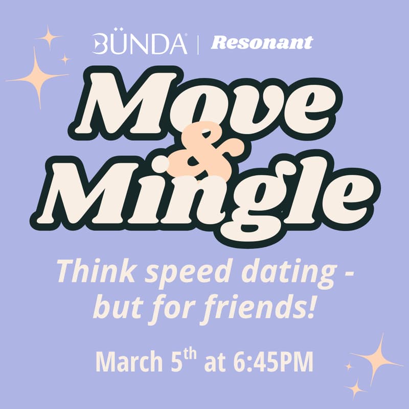 Cover Image for Move & Mingle at Bünda