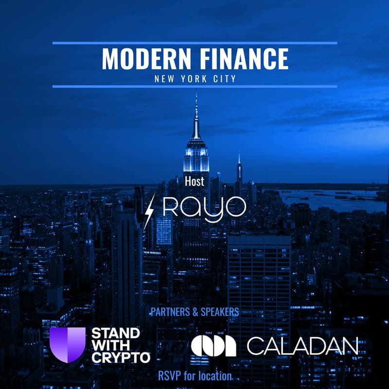 Cover Image for Modern Finance: Digital Assets Summit 2026 NY Edition by Rayo Capital