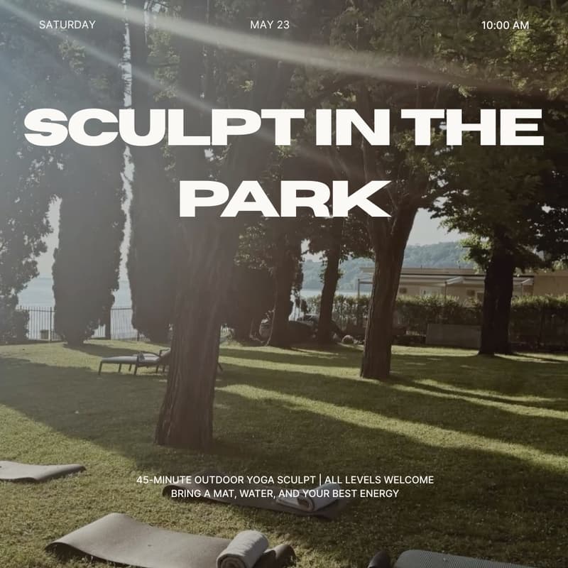 Cover Image for SCULPT IN THE PARK