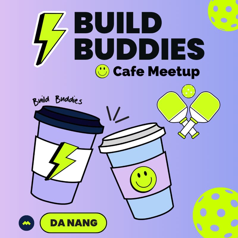 Cover Image for Build Buddies Sports Meetup | Da Nang – Pickleball Time!