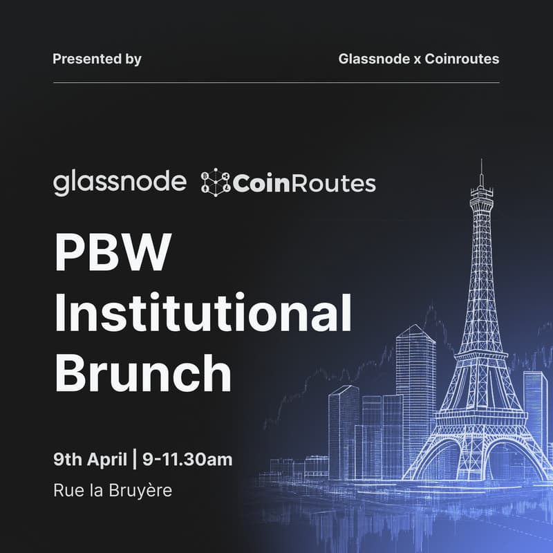 Cover Image for Glassnode x CoinRoutes PBW Institutional Brunch