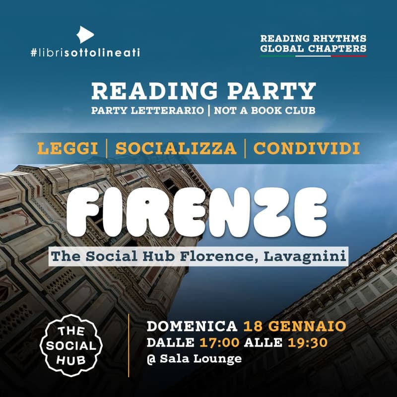 Cover Image for Reading Party Firenze: domenica 18 gennaio