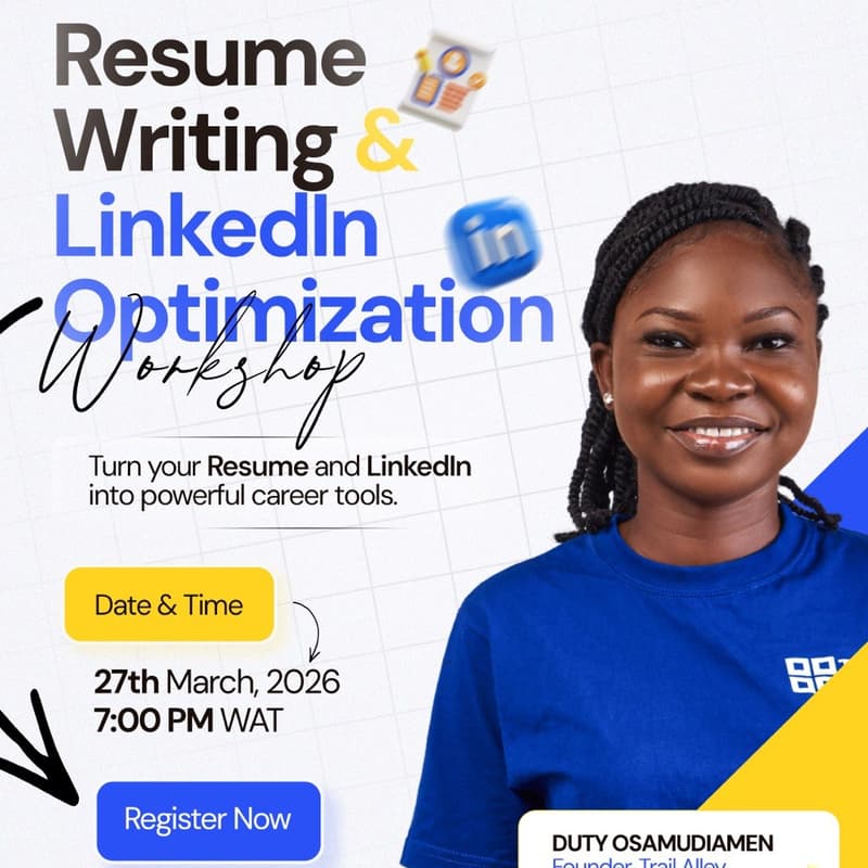 Cover Image for Resume Writing & Linkedin Optimization Workshop