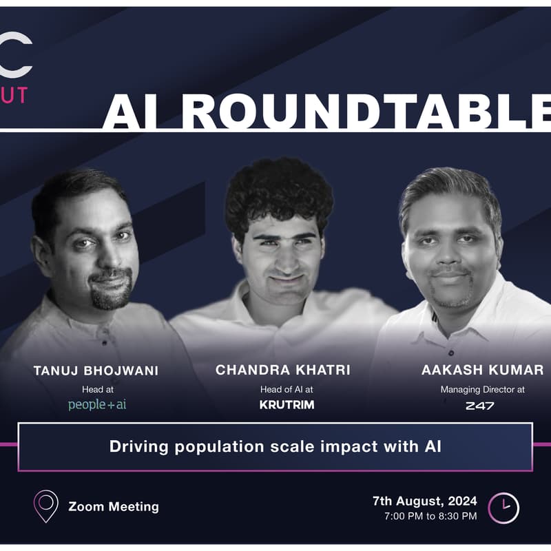 Cover Image for DeVC Dugout w/ People+ai & कृत्रिम