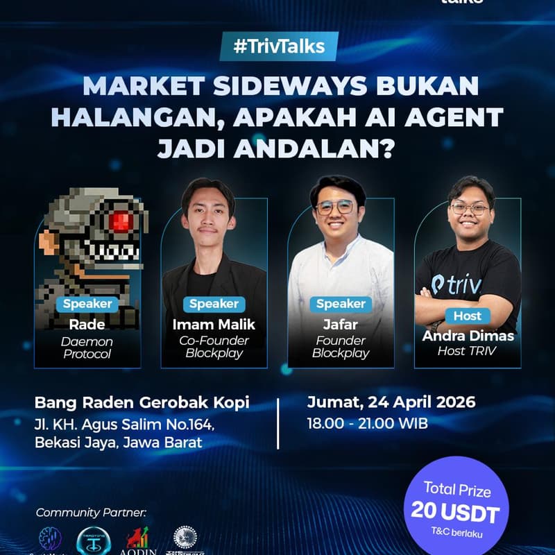 Cover Image for #TrivTalks: Market Sideways Bukan halangan, apakah AI Agent jadi andalan?