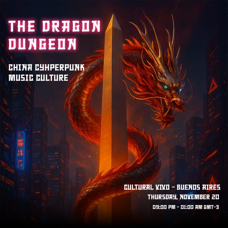 Cover Image for The Dragon Dungeon - China Cyberpunk Music Culture