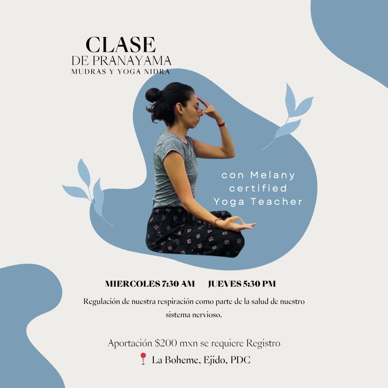 Cover Image for 🧘🏽‍♀️ Clase de Pranayama, Mudras y Yoga Nidra ✨