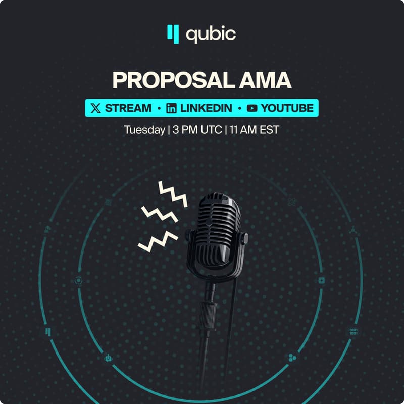 Cover Image for Qubic Proposal AMA 📣
