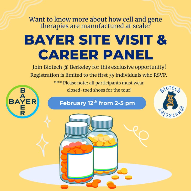 Cover Image for Bayer Tour and Career Panel