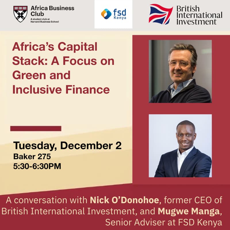 Cover Image for Africa's Capital Stack: A Focus on Green & Inclusive Finance