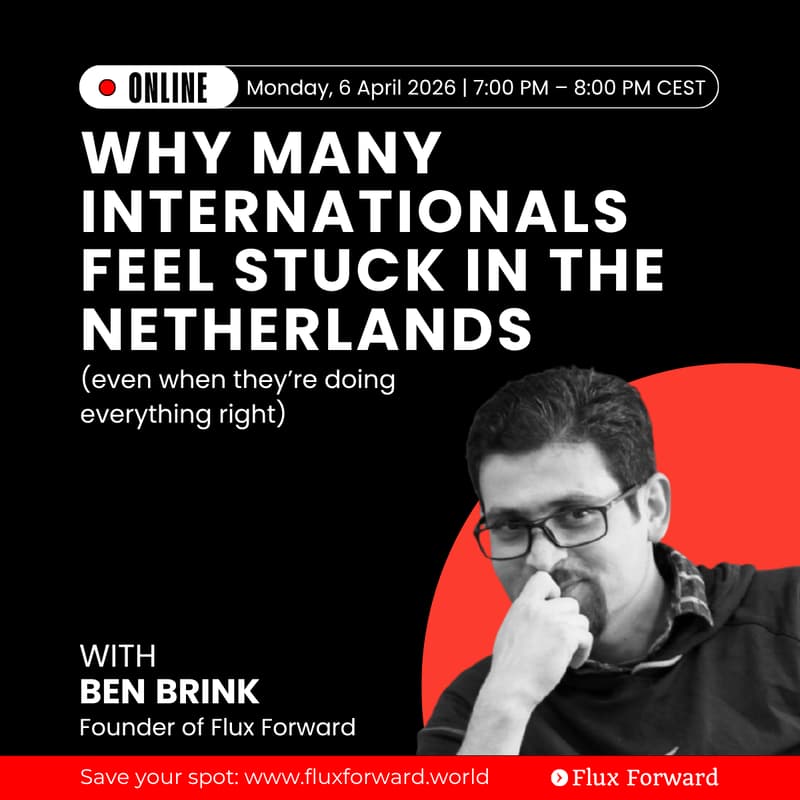 Cover Image for Why many internationals feel stuck in the Netherlands (even when they’re doing everything right)