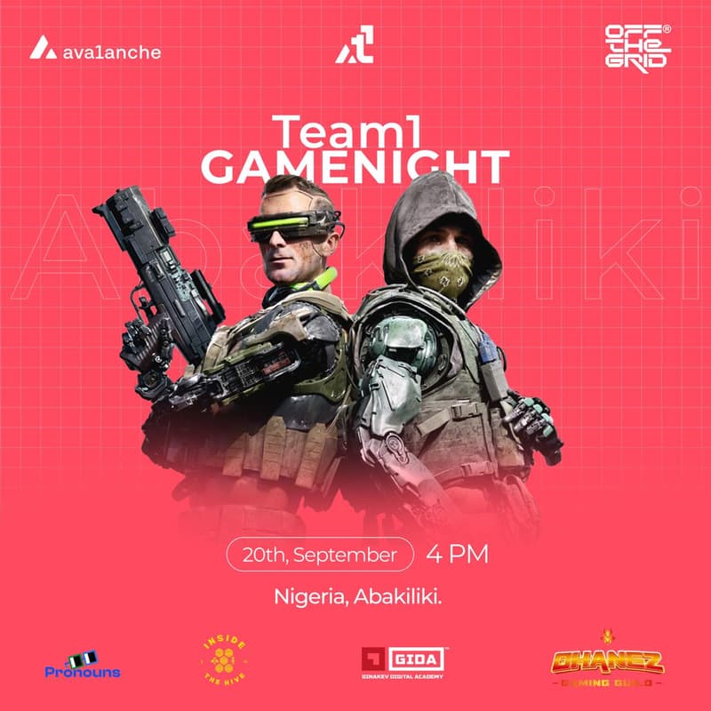 Cover Image for Team1 Games night, Abakiliki