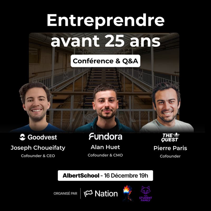 Cover Image for Entreprendre avant 25 ans
