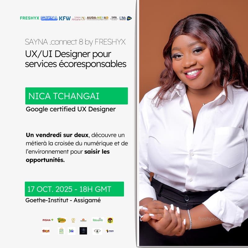 Cover Image for UX/UI Designer : créer des expériences qui respectent la Terre | SAYNA .connect 8