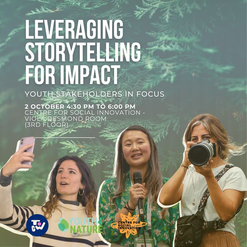 Cover Image for Leveraging Storytelling for Impact - youth stakeholders in focus