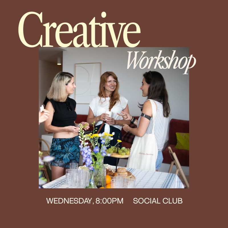 Cover Image for Creative Workshop: Vision Board 2026 @ Circles House