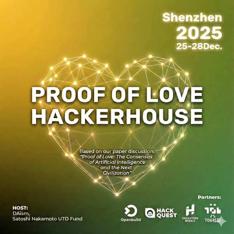 Cover Image for PoL (Proof of Love) Hackerhouse Shenzhen