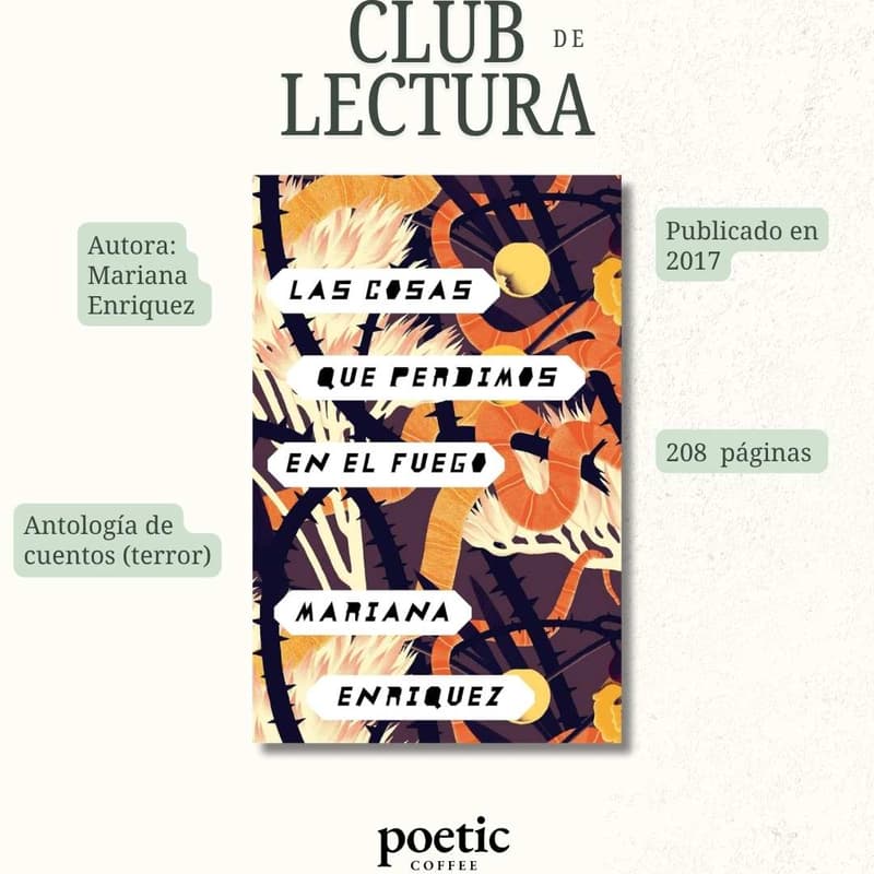 Cover Image for Club de Lectura | Las Cosas que Perdimos en el Fuego