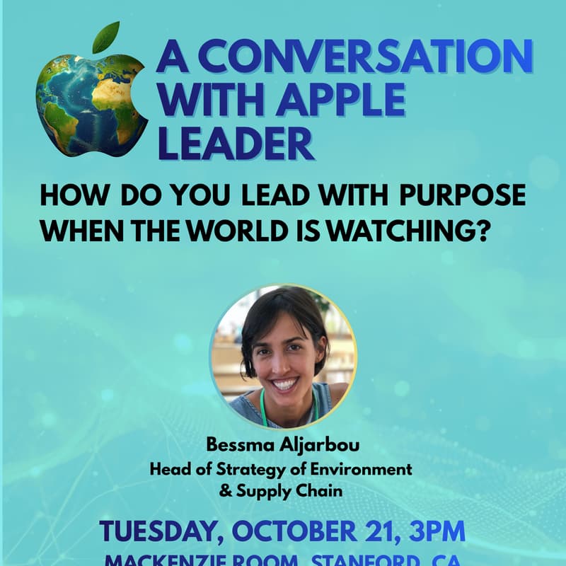 Cover Image for A Conversation with Apple Sustainability Leader