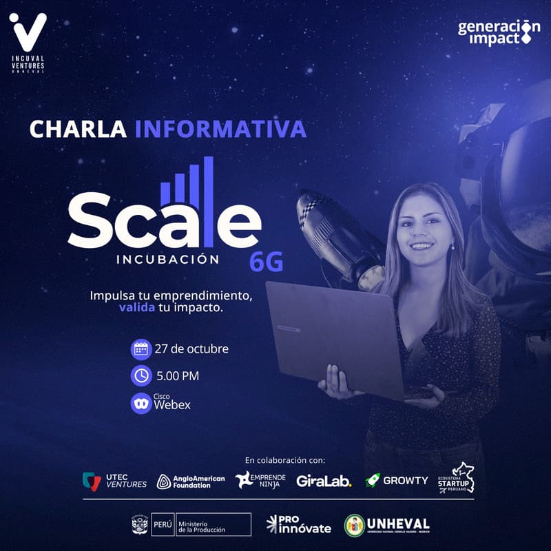 Cover Image for Charla Informativa - Incubación 6G 🚀
