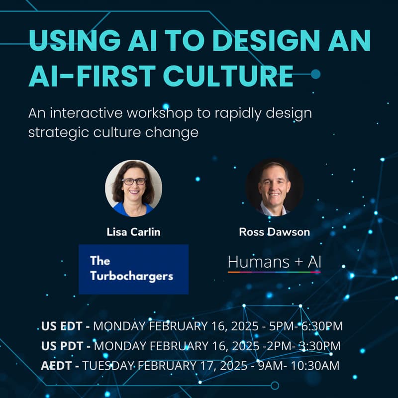 Cover Image for Using AI to Design an AI-First Culture