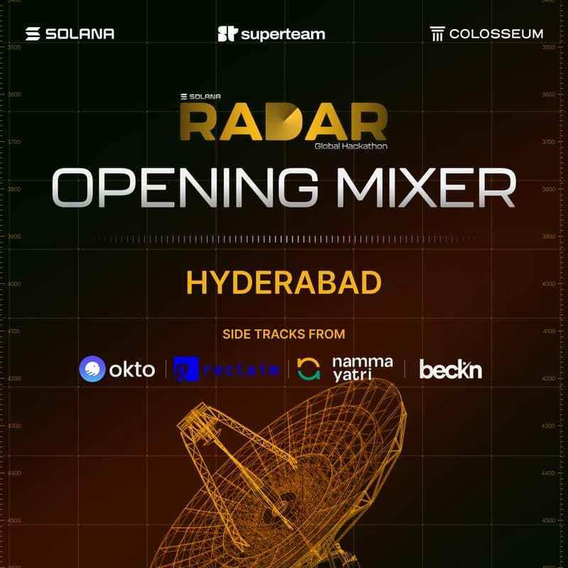 Cover Image for Superteam Radar Opening Mixer, Hyderabad