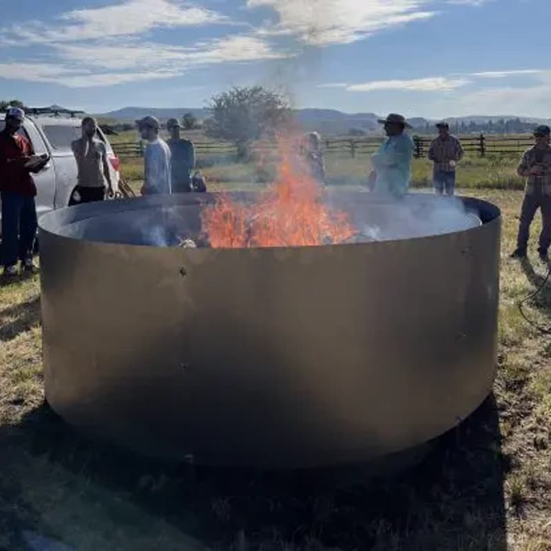 Cover Image for Biochar and Burn-Pile workshop