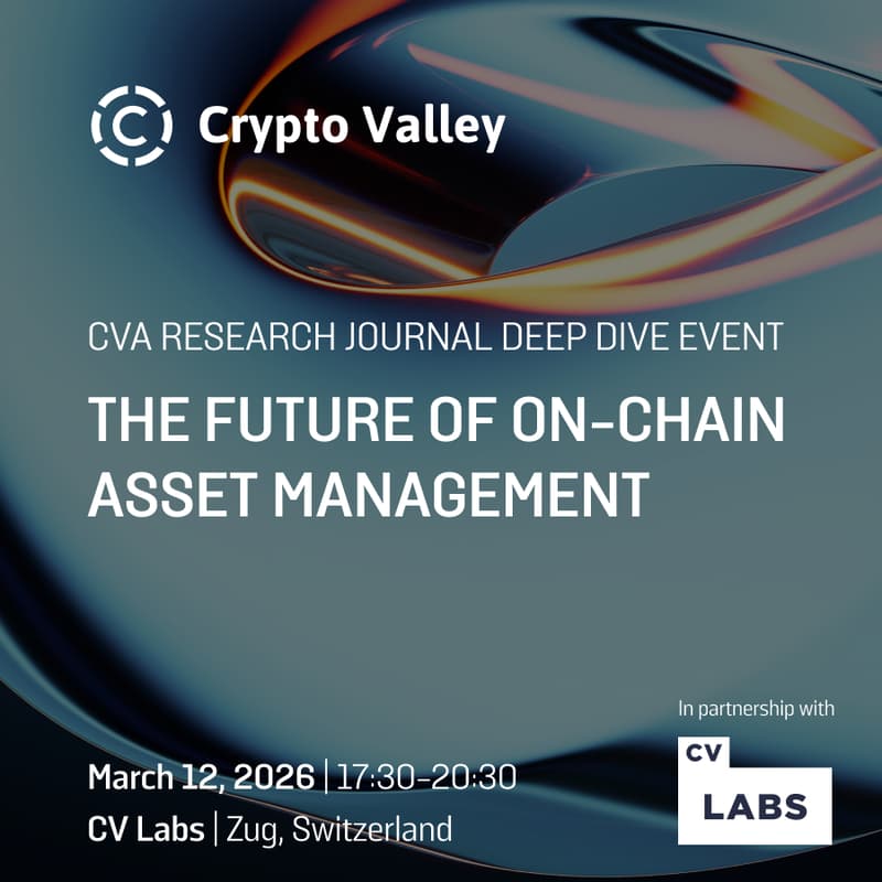 Cover Image for CVA Research Journal Deep Dive Event: On-Chain Asset Management