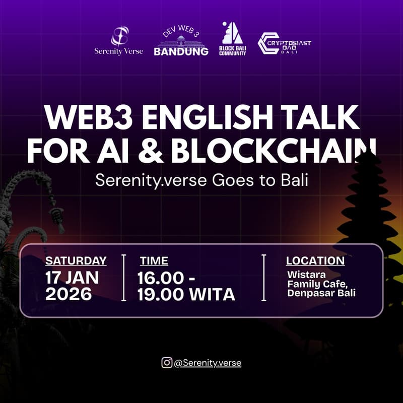 Cover Image for Web3 English Talk : Bali