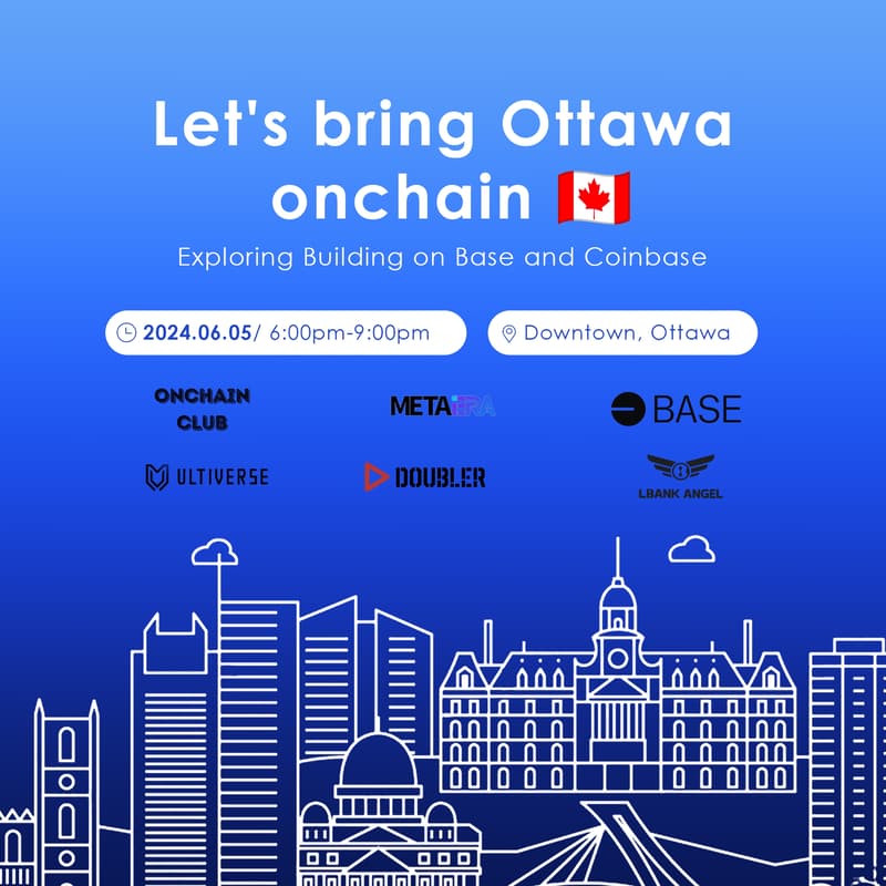 Cover Image for Let's bring Ottawa onchain!