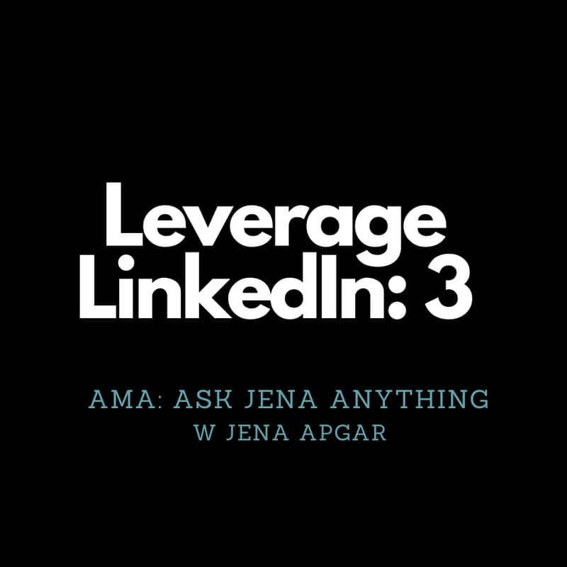 Cover Image for Tuesdays: Fundraising Fluency Leverage LinkedIn Part 3