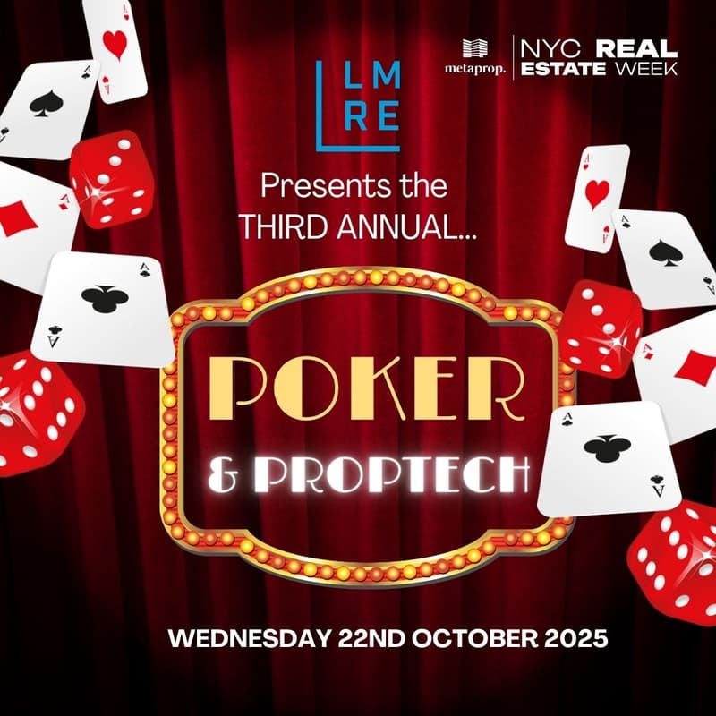 Cover Image for Poker & PropTech 2025: Poker & PropTech during NYC Real Estate Week