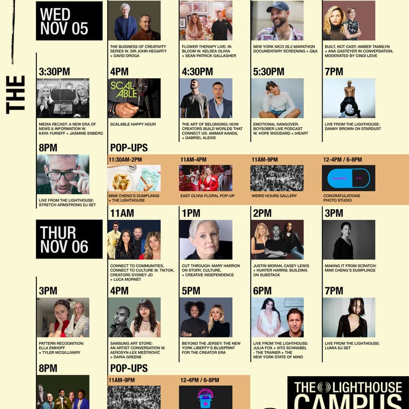 Cover Image for Lighthouse Brooklyn Opening Festival - Panels + Workshops