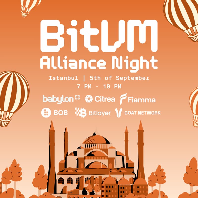 Cover Image for BitVM Alliance Night | Istanbul
