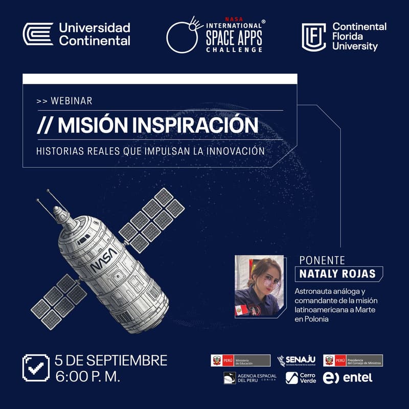 Cover Image for Webinar / Misión Inspiración - NASA SPACE APPS