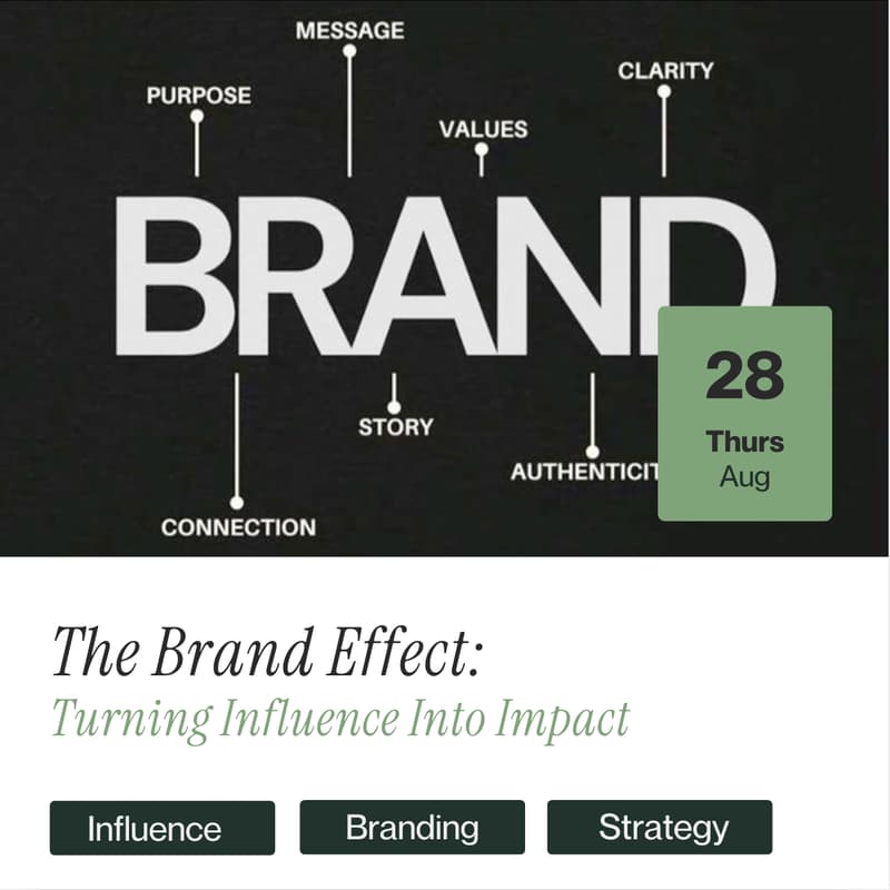Cover Image for The Brand Effect: Turning Influence Into Impact