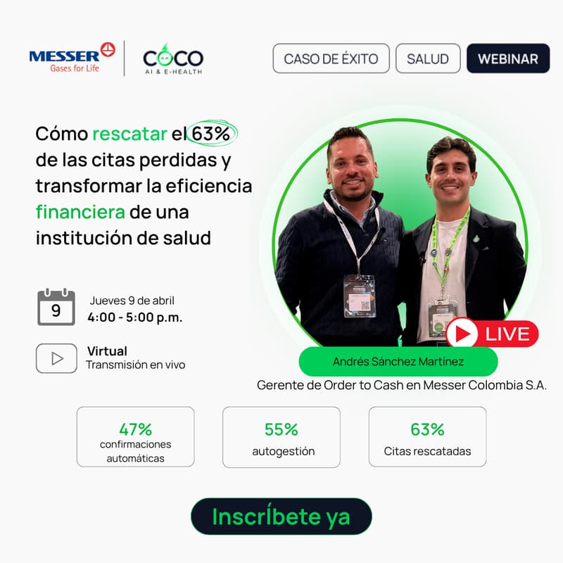 Cover Image for Cómo rescatar el 63% de las citas perdidas en salud