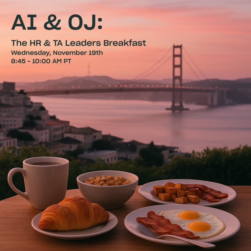 Cover Image for AI & OJ: The HR & TA Leaders Breakfast