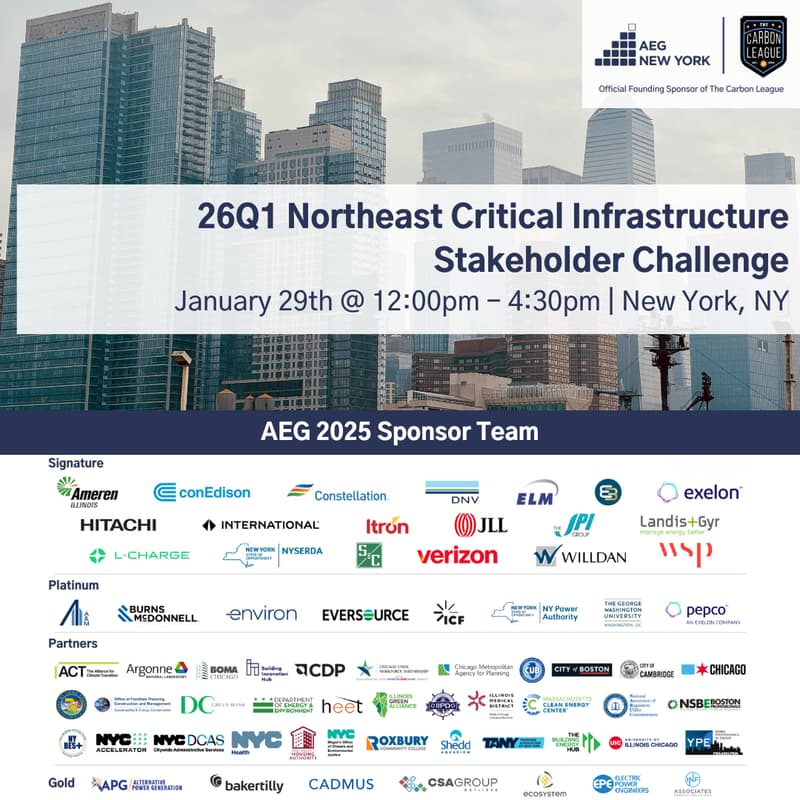 Cover Image for AEG Northeast 26Q1 Stakeholder Challenge: Critical Infrastructure