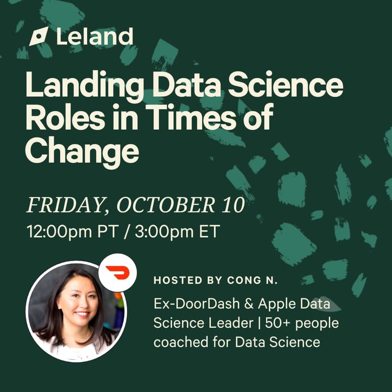 Cover Image for Landing Data Science Roles in Times of Change
